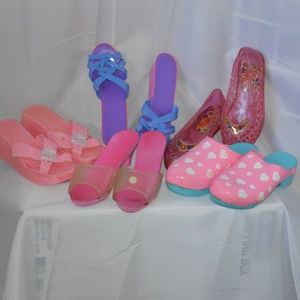 Dress Up Toddler Princess Shoes Mixed Lot Pinks